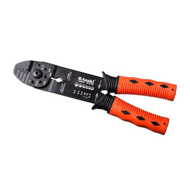 Kìm tuốt dây điện đa năng Asaki AK-9102 9"