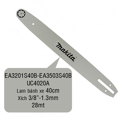 Lam cưa xích UC4020 165202-6 Makita 191G25-8