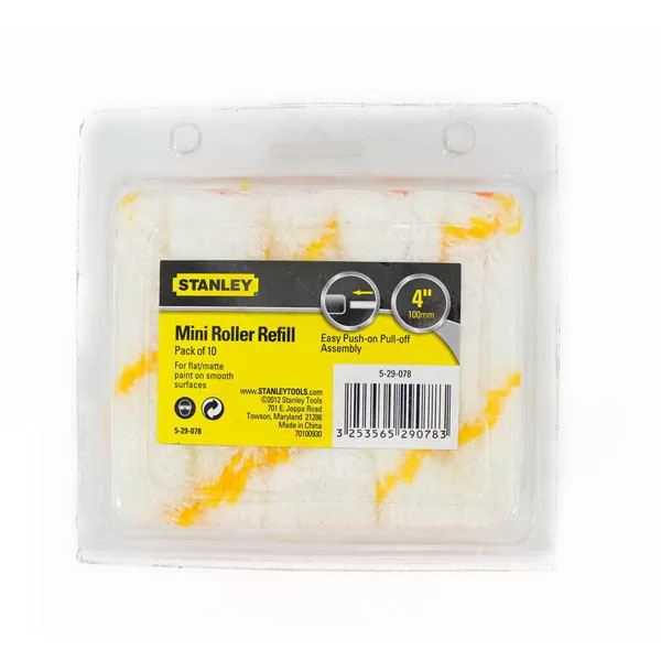 Lăn sơn 4'' (Hộp 10c) STANLEY 5-29-078