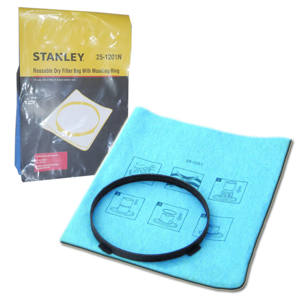 Lọc bụi và vòng giữ dùng cho máy hút bụi Stanley - 25-1201N
