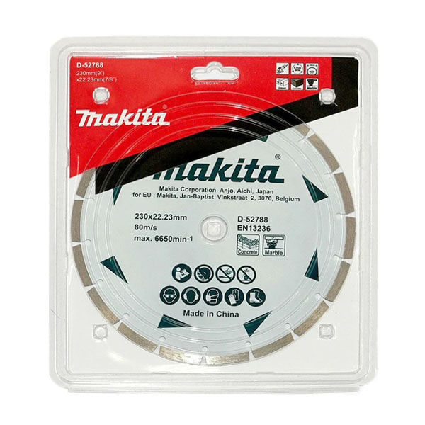 Lưỡi cắt kim cương cho đá cẩm thạch 230x22.23mm Makita D-52788