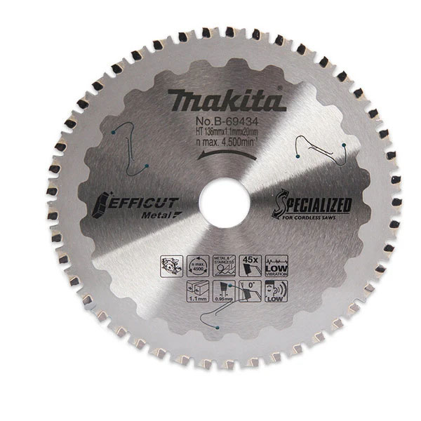 Lưỡi cắt sắt efficut Makita B-69434 (136x20x45T)