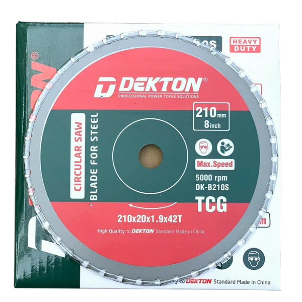 Lưỡi Cắt Sắt Hợp Kim Dekton DK-B210S 210mm ( Cắt Đa Vật Liệu )