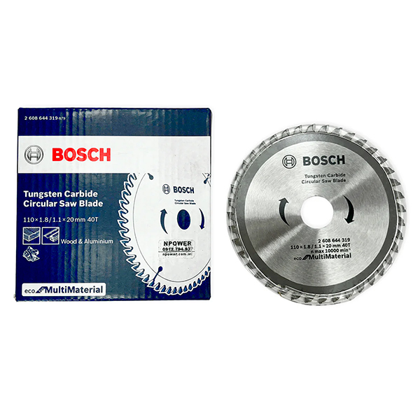 Lưỡi cưa gỗ 110mm T40 Bosch 2608644319