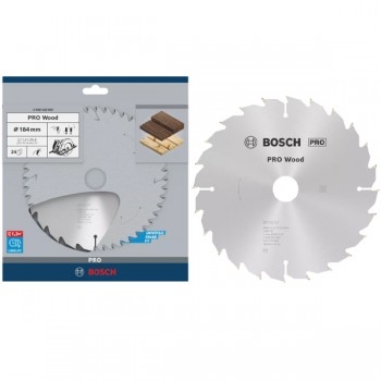 Lưỡi cưa gỗ 184x2.0/1.4x25.4 T24 (Expert) Bosch 2608642982 (24 Răng) - Ảnh 4