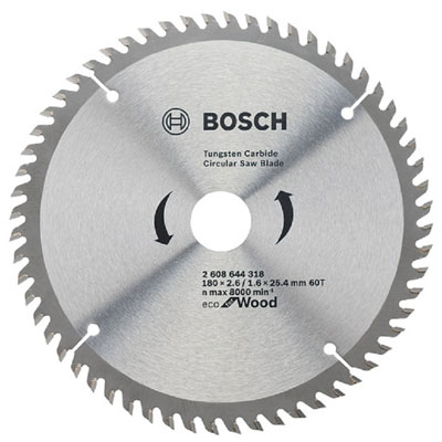 Lưỡi cưa gỗ Bosch 180x25.4mm T60 2608644318