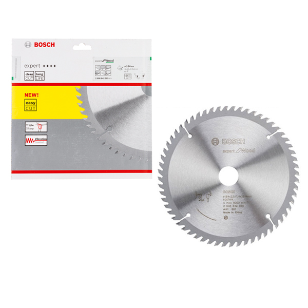 Lưỡi cưa gỗ chuyên dùng Bosch 2608642985 184x25.4xT60