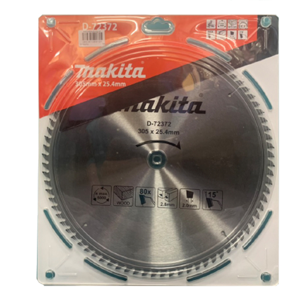 Lưỡi cưa gỗ Makita D-72372 (305x25.4x80T)