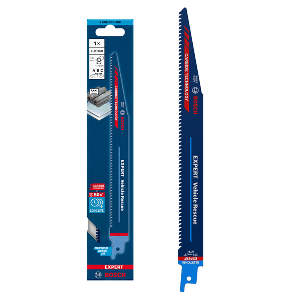 Lưỡi cưa kiếm kim loại S 1157 CHM VEHICLE RESCUE Bosch 2608900380
