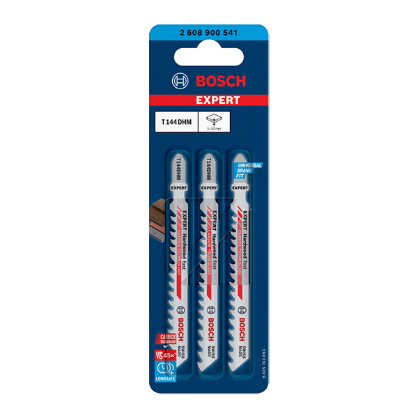 Lưỡi cưa lọng chuyên nghiệp T 144 DHM Bosch 2608900541 (Bộ 3 lưỡi)