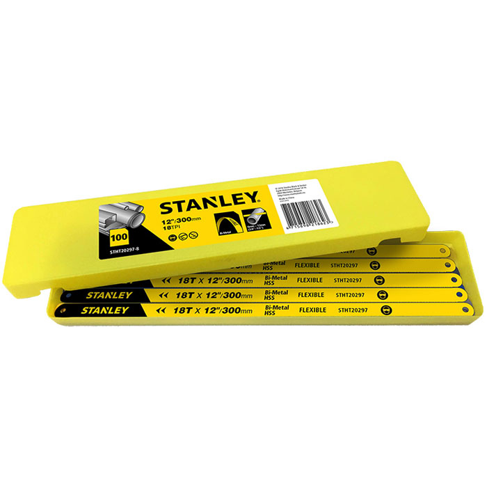 Lưỡi cưa sắt Stanley 20-297 ( vỉ 10 lưỡi)