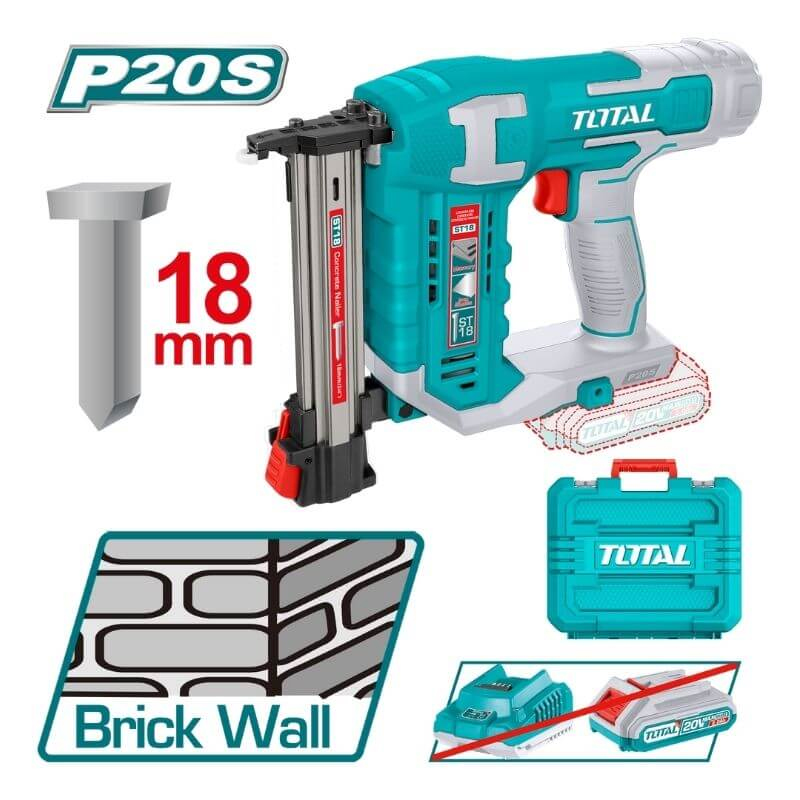 Máy bắn đinh bê tông 18mm dùng pin 20V TCSTLI3805 (Chưa Pin & Sạc)
