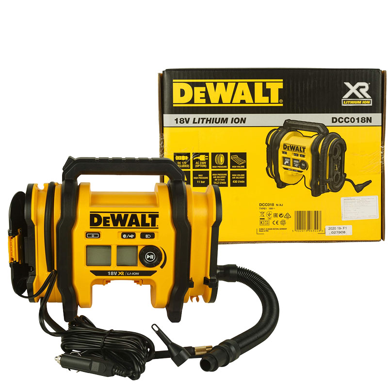 Alternative view of Máy bơm hơi dụng pin 20V DeWalt DCC018N-XJ (Chưa Pin & Sạc)