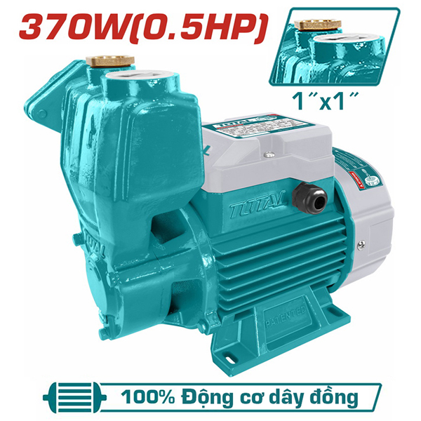 Máy bơm nước 370W Total TWP103706