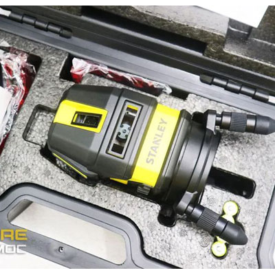 Máy cân mực Stanley 5 tia đỏ chân camara STHT77513-8