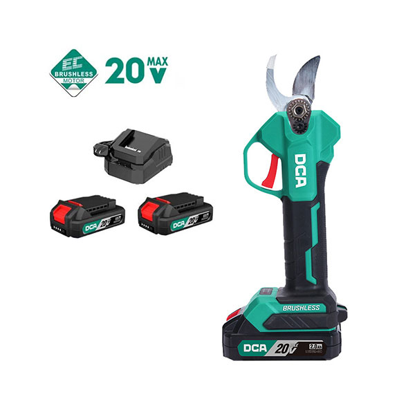 Máy cắt cành dùng pin 20V DCA ADYD25BM (2 Pin 2.0Ah & Sạc)
