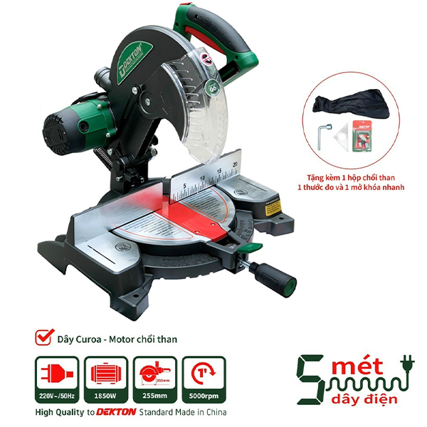 Máy Cắt Nhôm Dekton DK-CN255CR