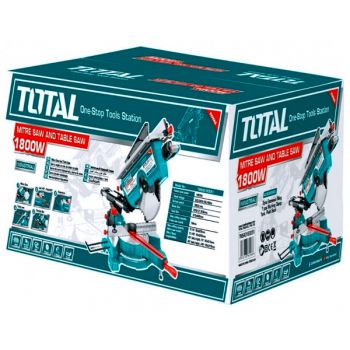 Máy cắt nhôm kết hợp cưa bàn 1800W Total TMS43183051 - Ảnh 5