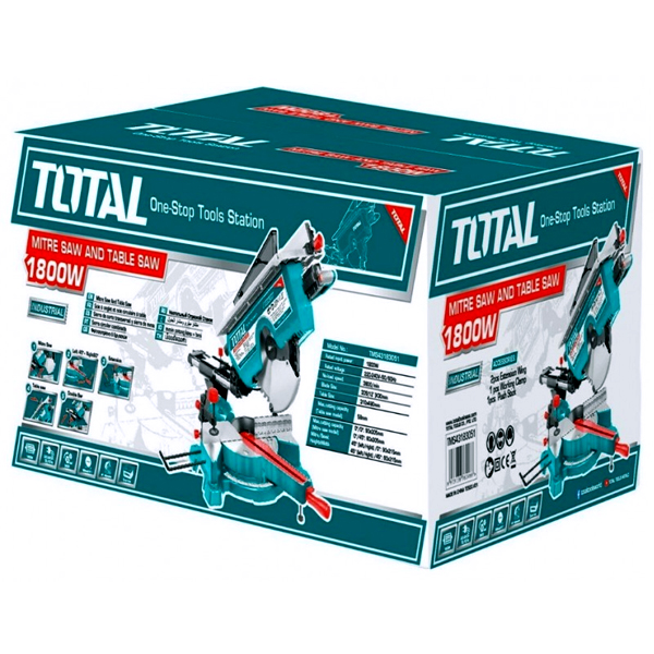 Alternative view of Máy cắt nhôm kết hợp cưa bàn 1800W Total TMS43183051