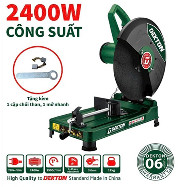 Máy Cắt Sắt Dekton DK-CS2400PRO