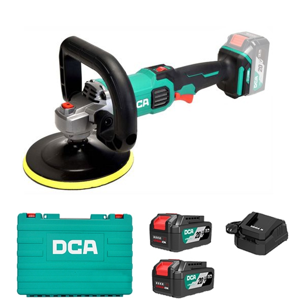 Máy chà bóng dùng pin 20V DCA ADSP02-180BM (2 Pin 4.0Ah & sạc)