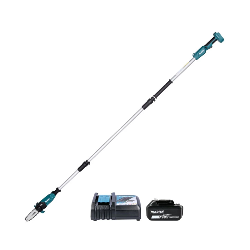 Máy cưa cành trên cao dùng pin Makita DUA200Z01 (1 Pin 5.0Ah, Sạc nhanh)