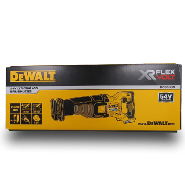 Alternative view of Máy cưa kiếm dùng Pin 54V DeWalt DCS388N (Chưa Pin & Sạc)