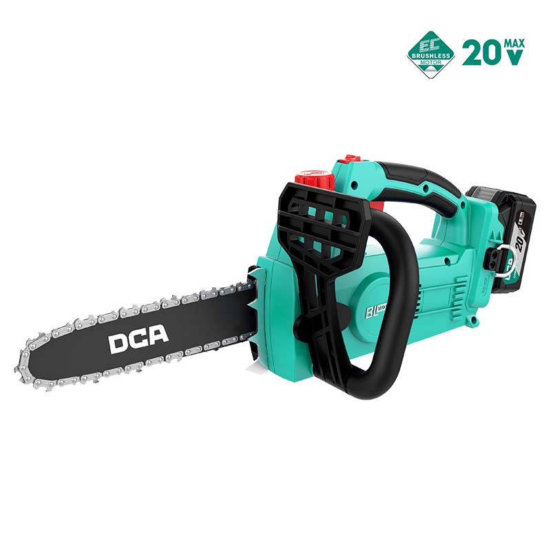 Máy cưa xích dùng pin 20V DCA ADML250DM (1 Pin 4.0 Ah & Sạc)