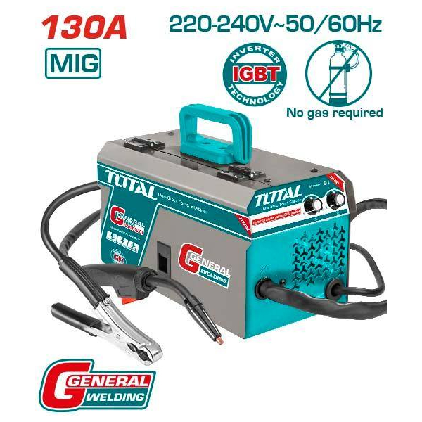 Máy hàn MIG/MMA Inverter Total TFC13018 (Không dùng khí)
