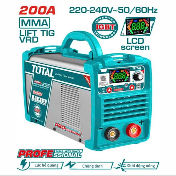 Máy hàn que 200A Total TW2200381
