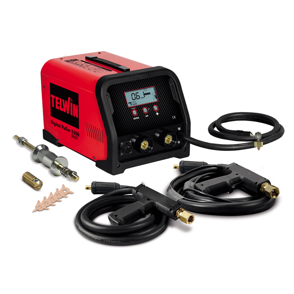 Máy hàn rút tôn 2 súng Telwin Digital Puller 5500 DUO (828131)