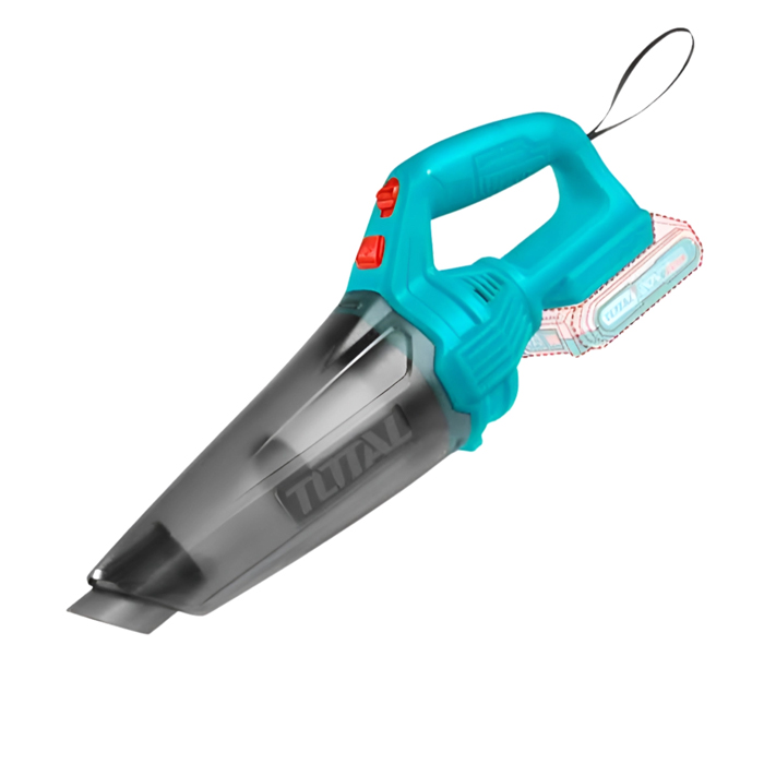 Máy hút bụi 0.5L dùng pin (chỉ thân máy) Total TVLI201261 20V