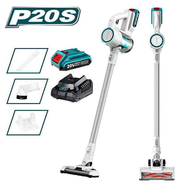 Máy hút bụi 0.8L dùng pin 20V Total TVLI2006