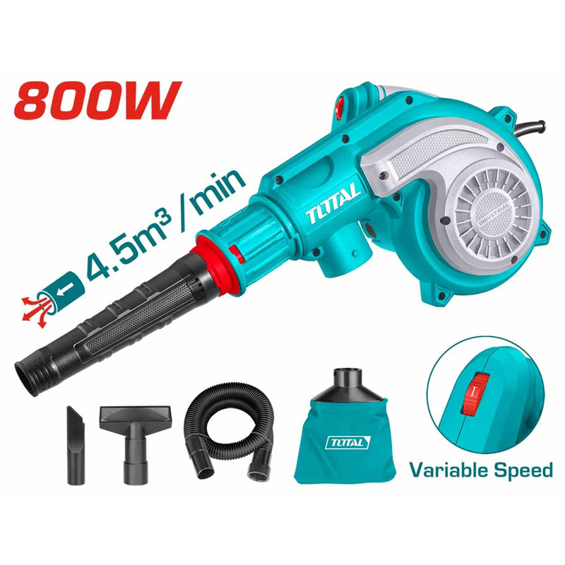 Máy hút & thổi bụi Total TB8036 (800W)