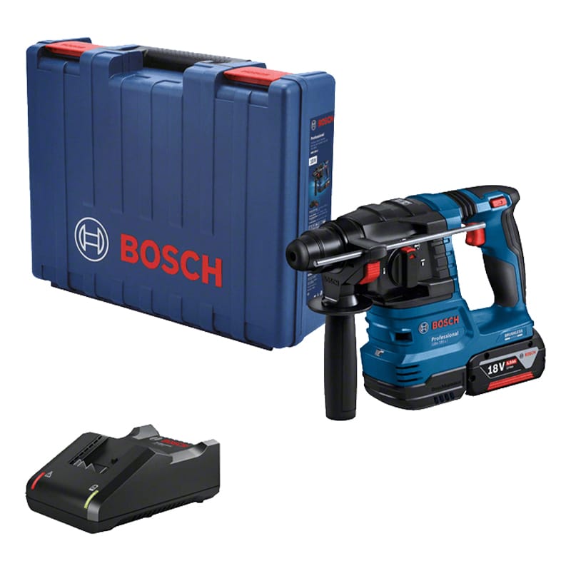Máy khoan bê tông dùng pin 18V Bosch GBH 185-LI Set (1 Pin 4.0Ah)