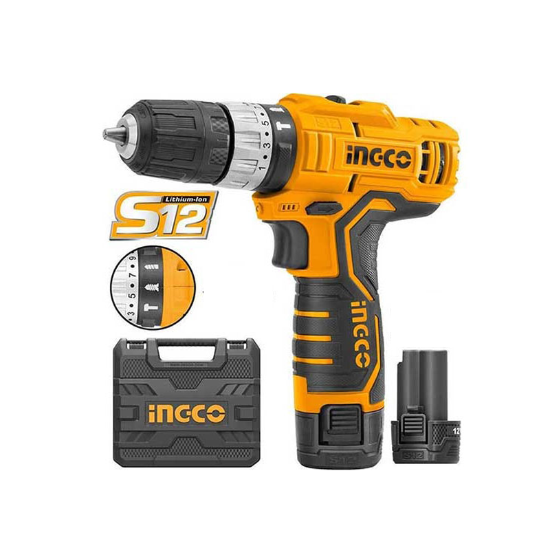 Máy khoan búa dùng pin Ingco CIDLI1232 12V-10mm