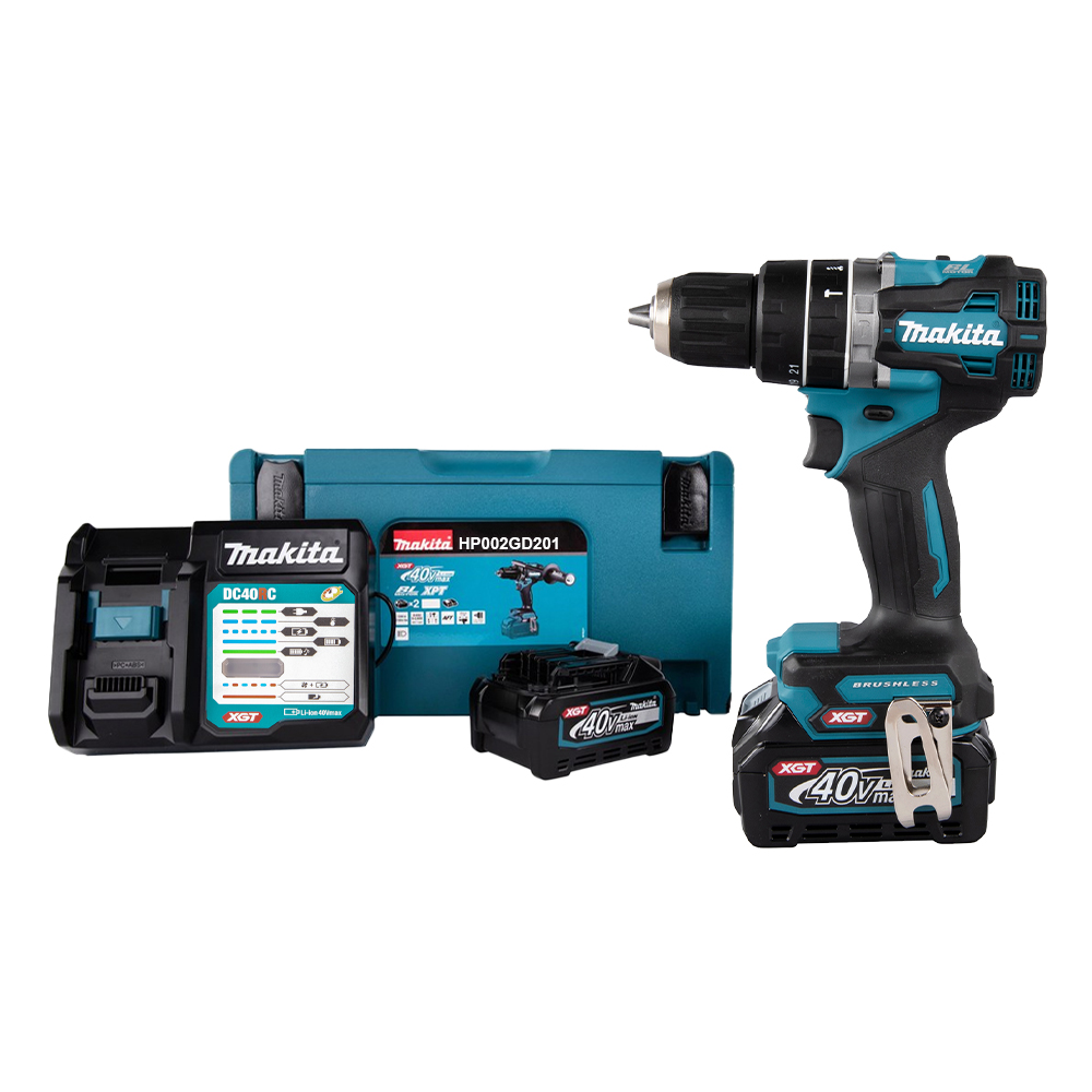 Máy khoan dùng pin 40Vmax XGT Makita HP002GD201