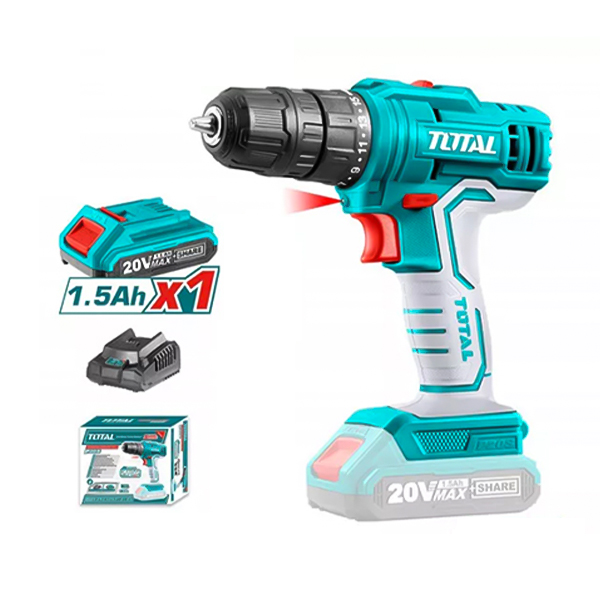 Máy khoan dùng pin Lithium-ion 20V Total TDLI20051
