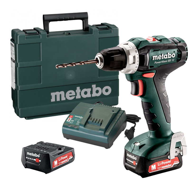 Máy khoan pin 12V Metabo PowerMaxx BS 12 (601036500)