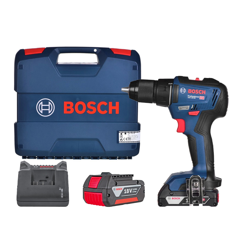 Máy khoan pin 18V Bosch GSR 18V-50 (Pin 2.0 & 3.0Ah, 1 Sạc)