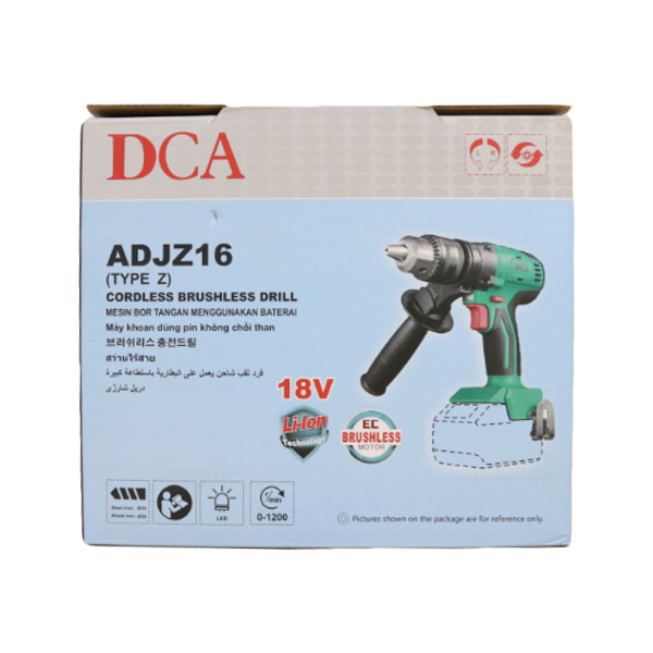 Alternative view of Máy khoan pin 18V DCA ADJZ16Z (Chưa pin & sạc)