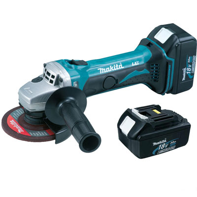 Máy mài góc dùng pin 100mm Makita DGA406RTE 18V