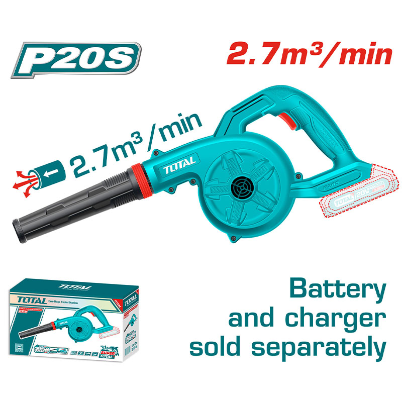 Máy thổi bụi dùng pin 20V Total TABLI20028 (Chưa Pin & Sạc)
