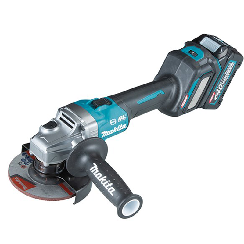 Máy Mài Góc Dùng Pin Makita GA023GZ (125MM/Công Tắc Trượt/AWS/BL)(40V MAX)