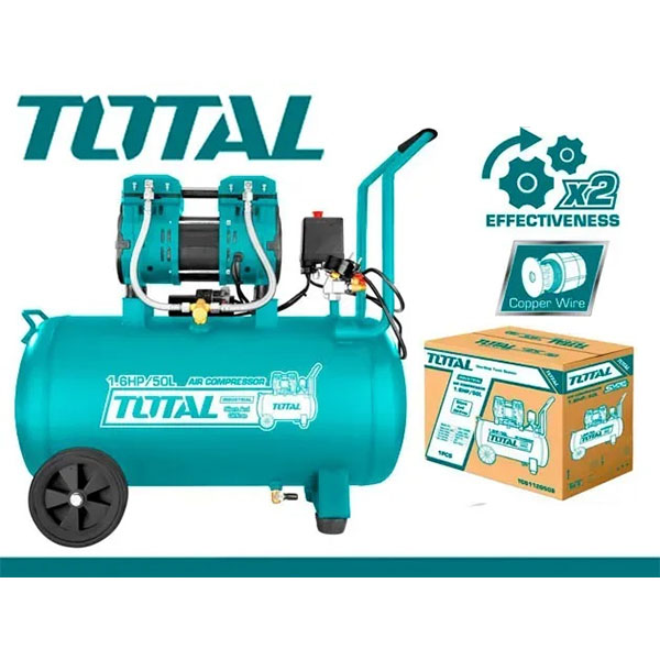 Máy nén khí không dầu 50L/1200W Total TCS1120508T