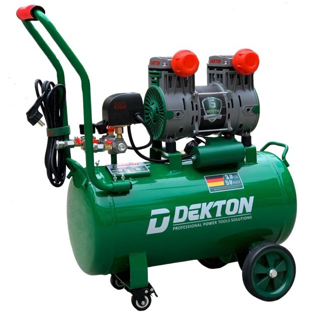Máy nén khí không dầu Dekton 50 lít DK-AC6950 Plus