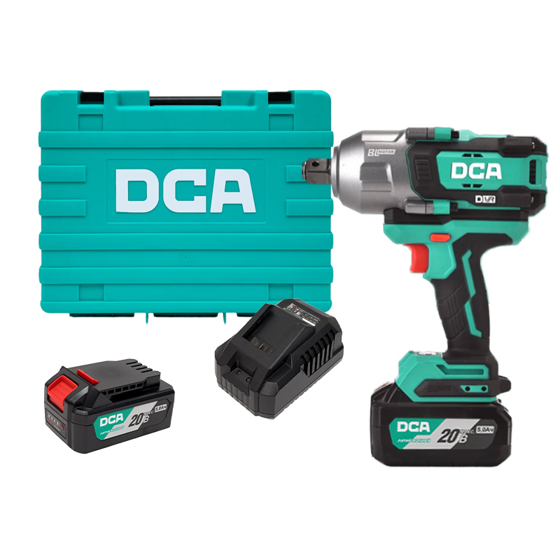 Máy siết bu lông dùng pin 20V DCA ADPB1288FK (2 Pin 5.0Ah, 1 Sạc)