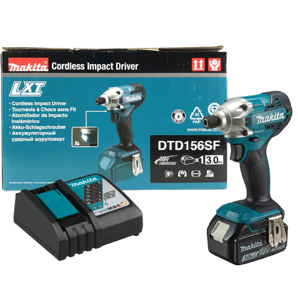Máy vặn vít dùng pin 18V Makita DTD156SF