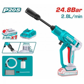 Alternative view of Máy xịt rửa dùng pin 20V Total TPWLI20362 (1 Pin 2.0Ah, 1 Sạc)