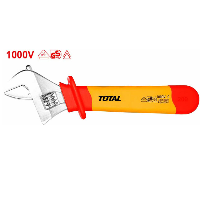 Mỏ lết cách điện Total THIADW101 10" (250mm)